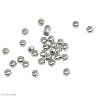 Paq. 100 ud. Chafas 1,5x2,5 mm. Plata