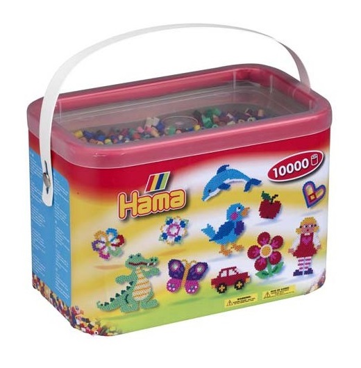 Cubo Hama Midi Colores Surtidos (10.000 pzs.)