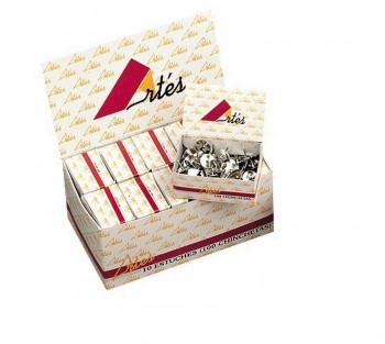 Chinchetas Niqueladas / Cromadas (Caja 100 pzs.)