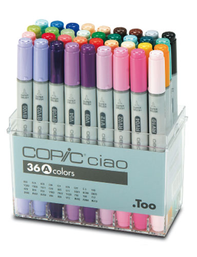 Estuche 36 Rotuladores -Set A- Copic Ciao