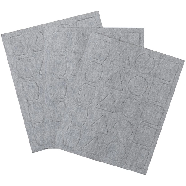 Pliegos Repuestos Lija GR240 para Lijadora Pen PS 12 (3 Hojas) Proxxon