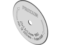 Hoja Sierra Circular 23 mm. Micro Cortadora MIC Proxxon