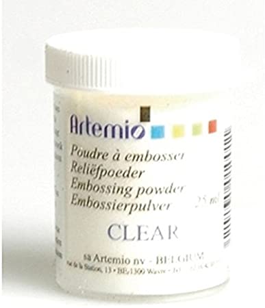 Polvo Embossing Transparente 25 ml. -Artemio-