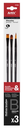 Set 3 Pinceles Surtidos Acrílico / Oleo PP286 0A Artix