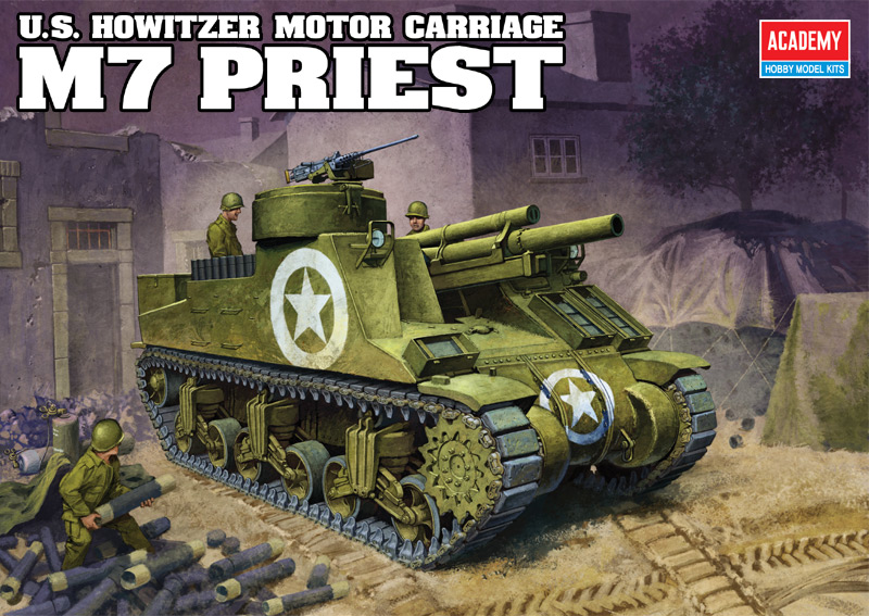 Carro 1/35 Tanque -M7 PRIEST- Academy