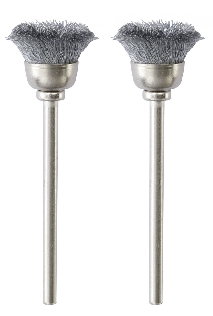 [28953] Cepillos de Copa Acero 13 mm. (2 pzs.) Proxxon