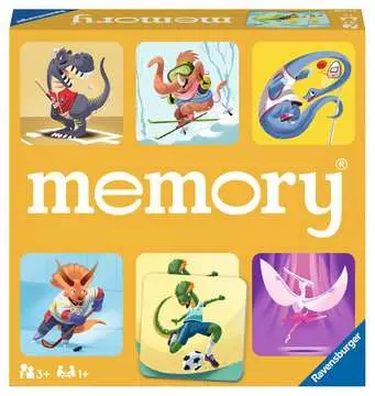 Juego Memory -Sporty Dinosaurs- Ravensburger