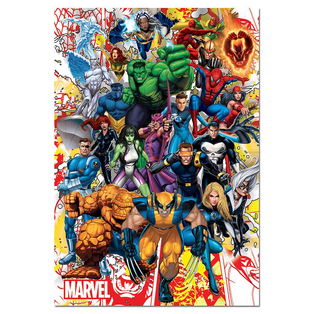 Puzzle 500 piezas -Héroes Marvel- Educa