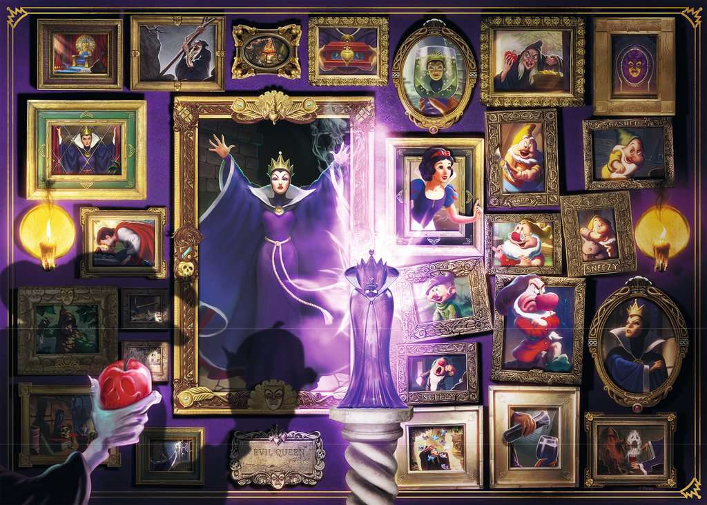 Puzzle 1000 piezas -Villainous: Evil Queen- Ravensburger