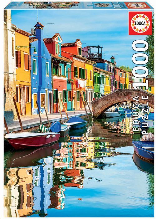 Puzzle 1000 piezas -Burano- Educa