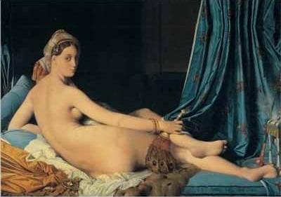 Puzzle 1500 piezas -La Grande Odalisca, Ingres- Ricordi