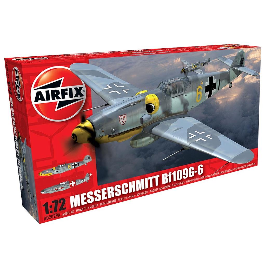 Avión 1/72 -Messerschmitt BF 109G-6- Airfix