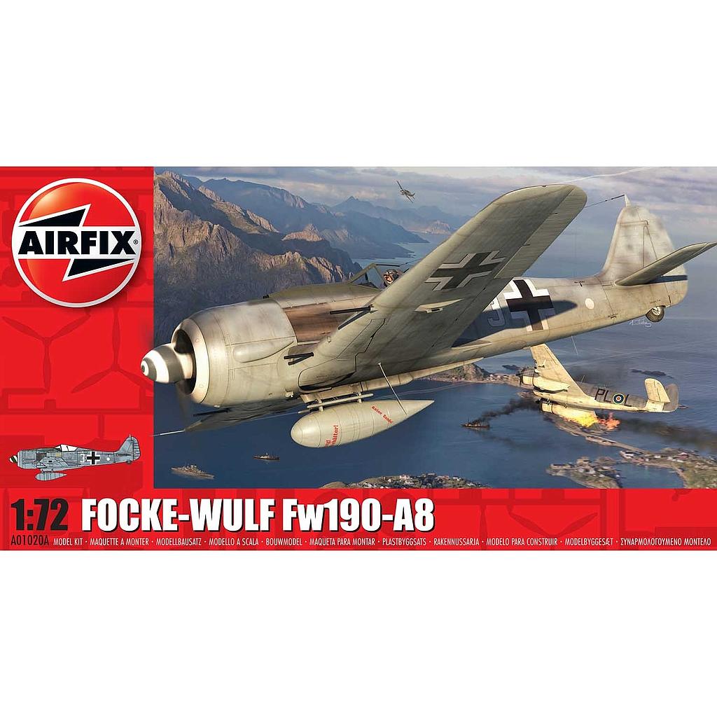 Avión 1/72 -Focke Wulf Fw 190A-8- Airfix