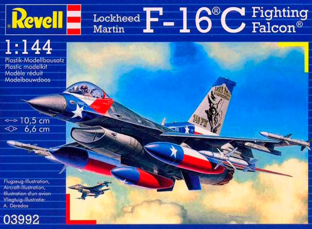 Avión 1/72 -Lockheed Martin F-16C Fighting Falcon- Revell