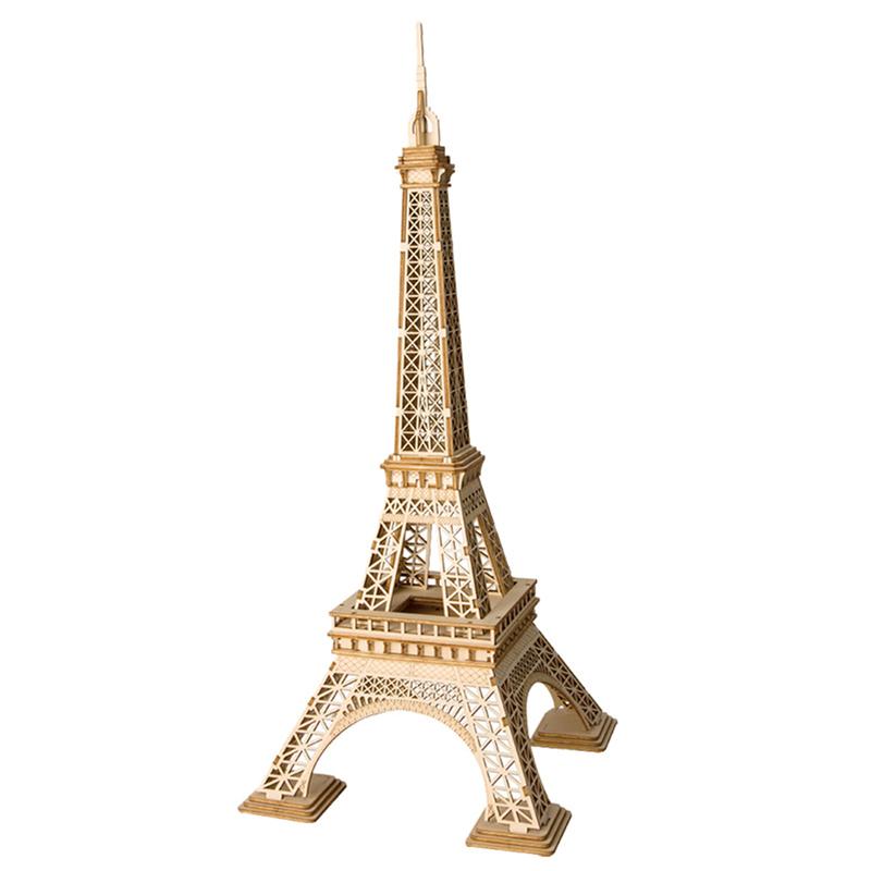 Set Construcción Madera -Torre Eiffel- Rolife Robotime