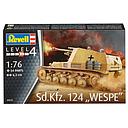 Carro 1/76 Tanque -Sd. Kfz. 124 "Wespe"- Revell