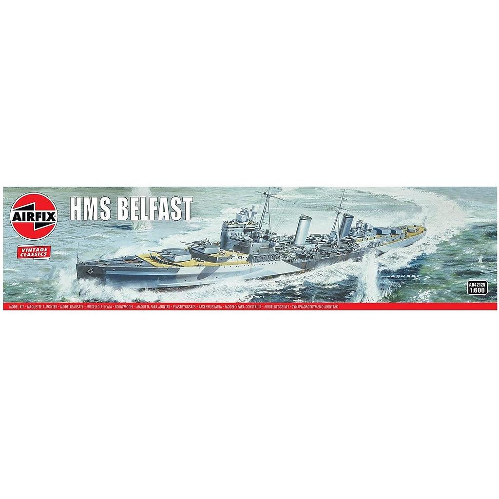 Barco 1/600 -HMS Belfast- Airfix