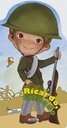 Recortable- Ricardo, Soldado- Susaeta Ediciones
