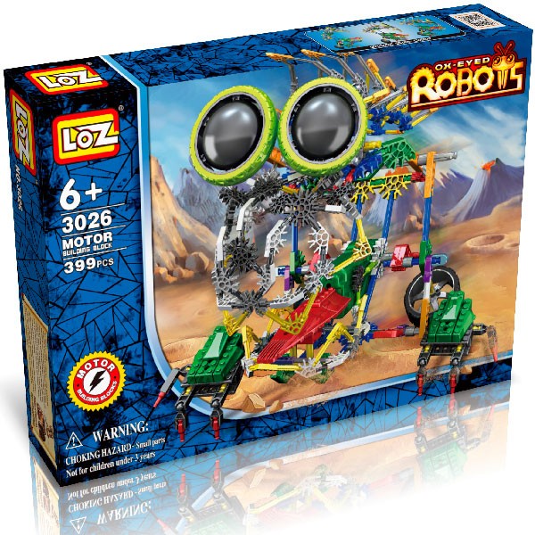 Robot -Toucan Beast- con Motor 399 pzs. Loz