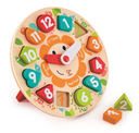 Puzzle Encajable Madera -Reloj Robusto- Hape