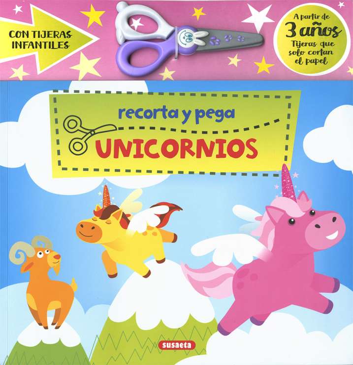 Recorta y Pega Unicornios - Susaeta