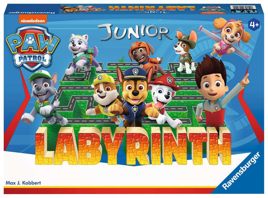 Laberinto Junior -Patrulla Canina- Ravensburger