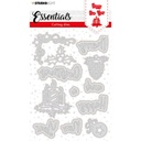 Troquel / Cortador -Merry Christmas- (12 pzs.) Studio Light