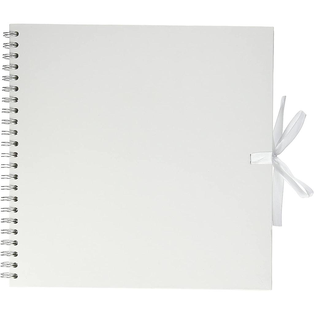 Album Scrap 30 x 30 cm. Blanco Artemio