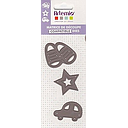 Troquel / Cortador -Baby Boy Voiture- (3 pzs.) Artemio