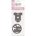 Troquel / Cortador -Baby Girl Body- (2 pzs.) Artemio