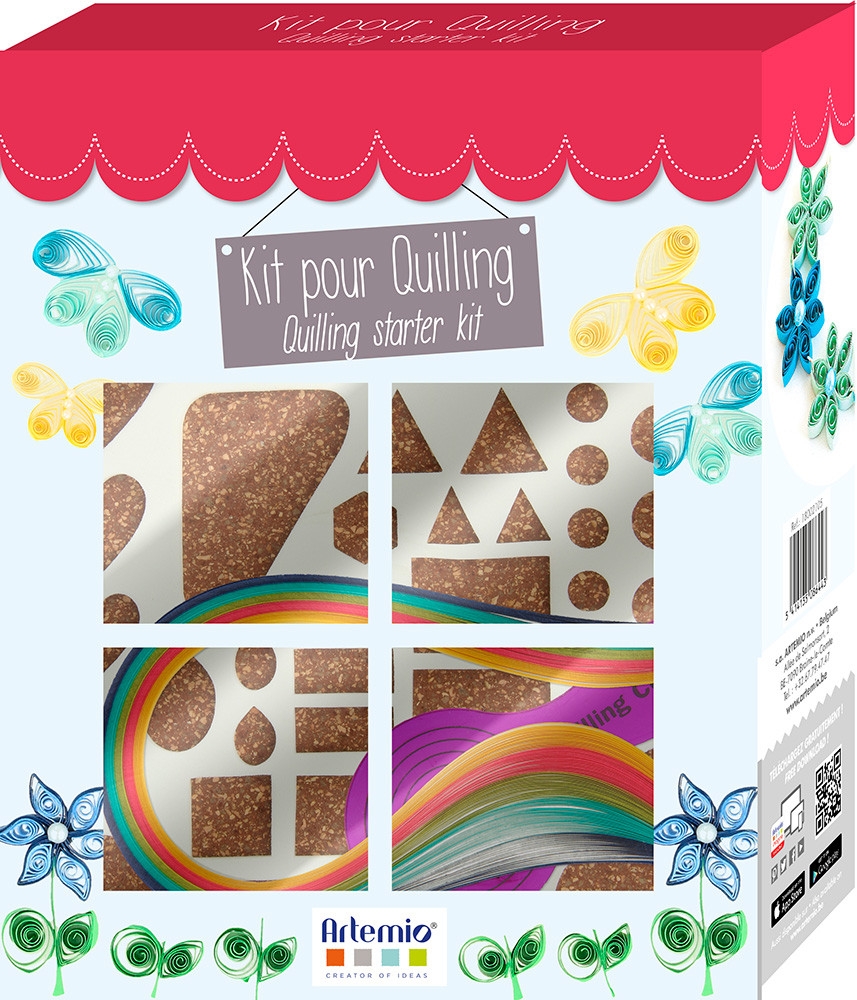 [18002105] Set Iniciación Quilling Artemio