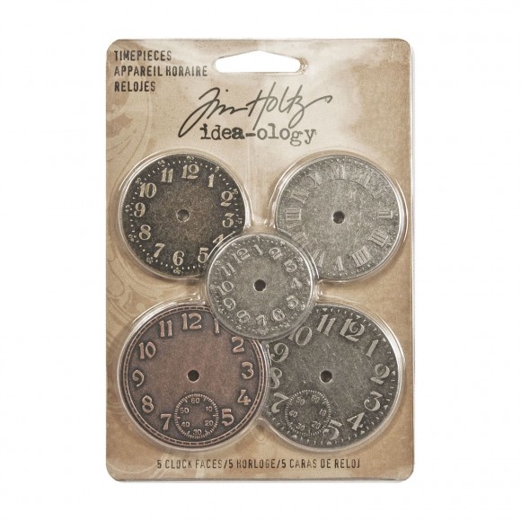 Relojes Metal Vintage (5 pzs.) Tim Holtz