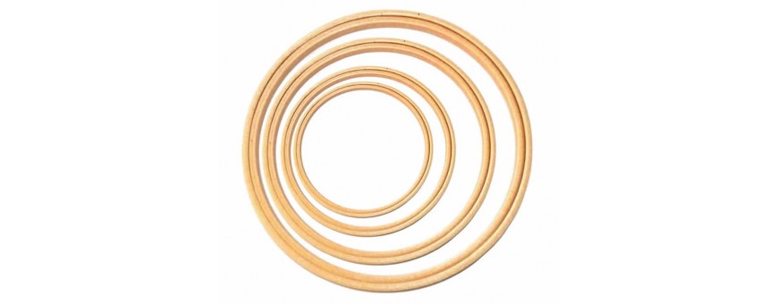 [1238312] Bastidor Circular Doble Madera Bordar (12 cm.)