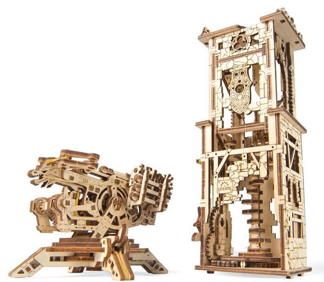 Modelo Ballesta y Torre Madera Ugears