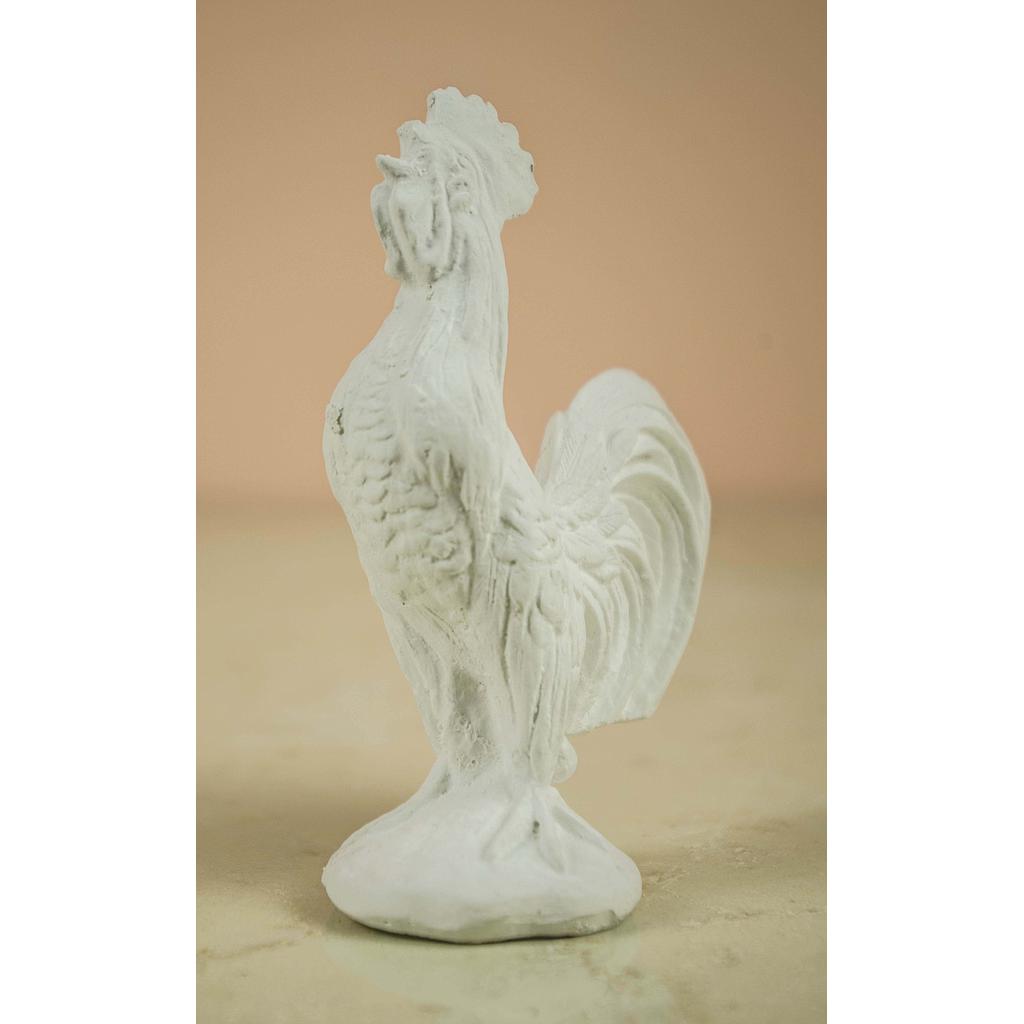 Figura Gallo 9 cm. Escayola