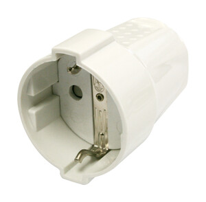 Base Móvil Bipolar Hembra con Tierra 16A