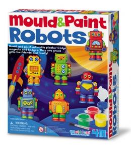 Moldea y Pinta -Robots- 4M