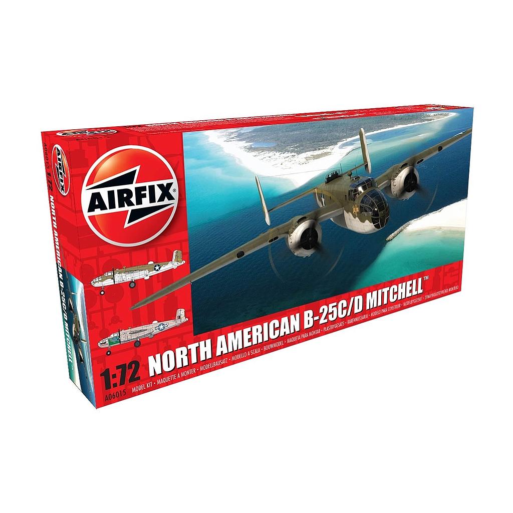 Avión 1/72 -North American B25C/D Mitchell- Airfix