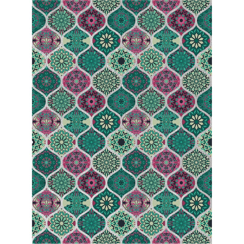 Papel Arroz Decorado Plata 30x40 cm. Cadence