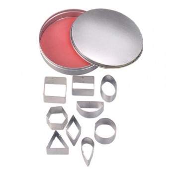 Cortadores Geométricos 2,5 - 3,5 cm. (10 pzs.)