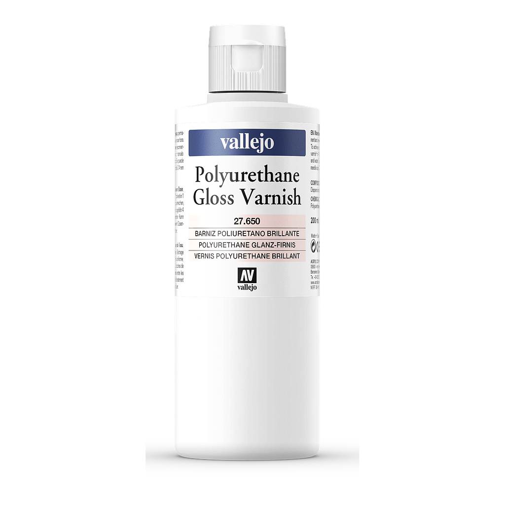 Barniz Poliuretano al Agua 200 ml. Acrylicos Vallejo