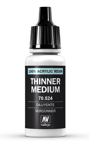 [70524] Modelcolor Diluyente 17 ml. Acrylicos Vallejo