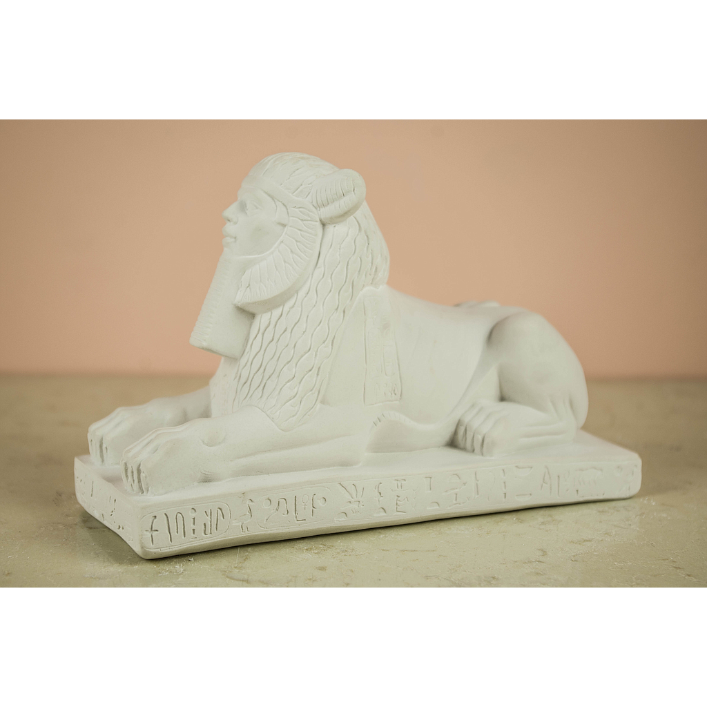 Esfinge Egipcia 21 x 14 cm. Escayola