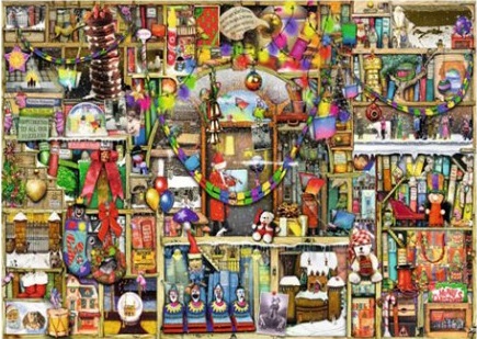 Puzzle 1000 piezas -Colin Thompson: Navidad- Ravensburger