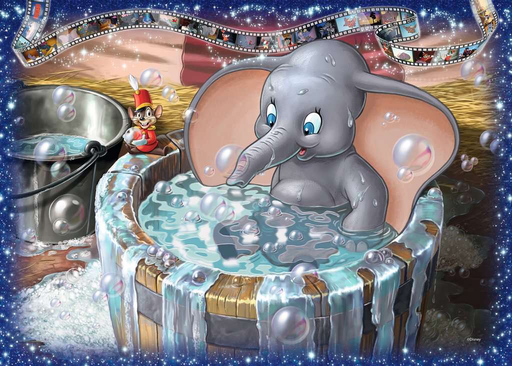 Puzzle 1000 piezas -Disney Classics Dumbo- Ravensburger