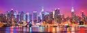 Puzzle 1000 piezas -Panorama: Luces de Manhattan- Ravensburger