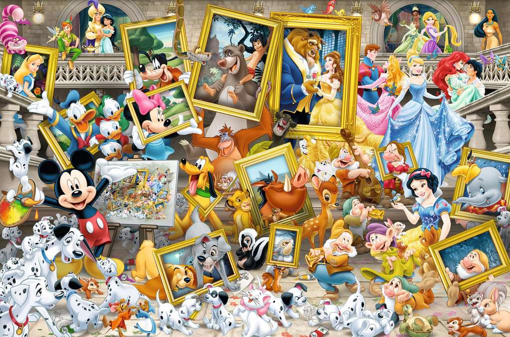 Puzzle 5000 piezas -Mickey Artista- Ravensburger