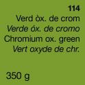 Pigmento Verde Oxido de Cromo 350 gr. Dalbe