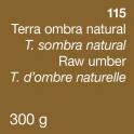 Pigmento Tierra Sombra Natural 300 gr. Dalbe