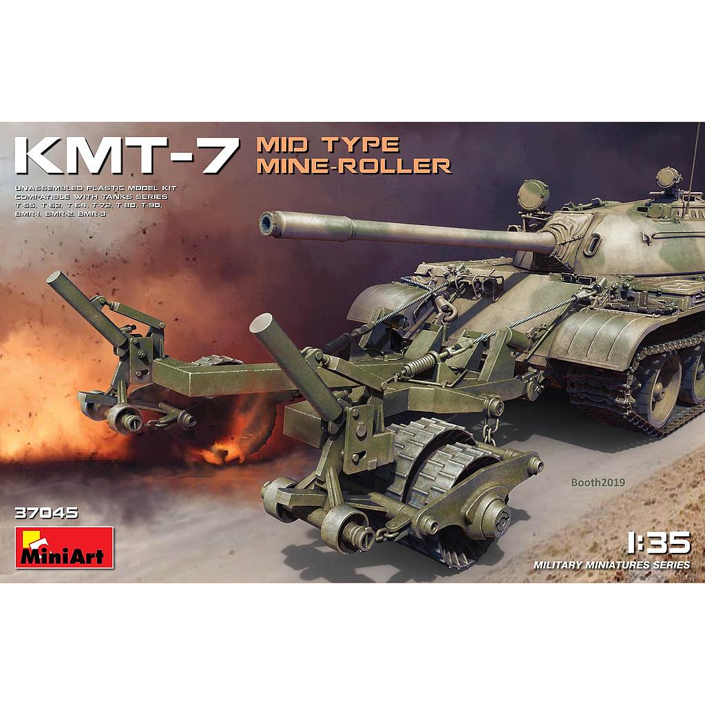 Carro 1/35 KMT-7 MID Type Mine-Roller MiniArt